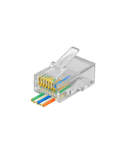 Konektor RJ45 Passthrough (Cat 5e/Cat 6)